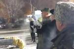 Глава СК осматривает место обрушения дома в Магнитогорске